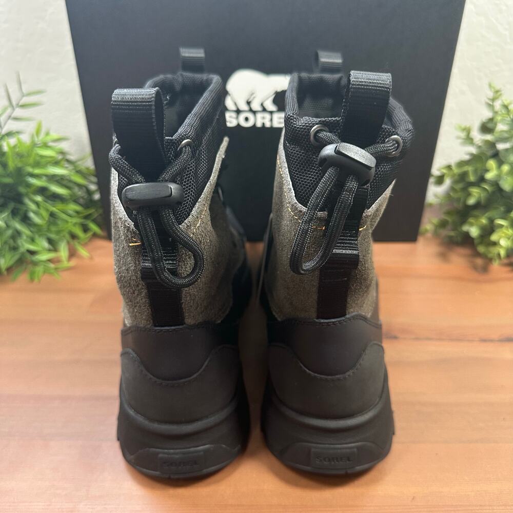 Sorel Men's Scout 87 XT Waterproof Boots Black Size 9 - Picture 6 of 10